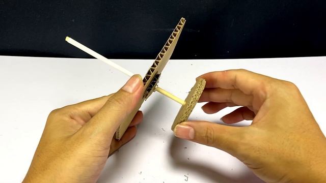 Helicopter Automata From Cardboard | วิธีทำเฮลิคอปเตอร์ ใบพัดหมุนได้ смотреть онлайн