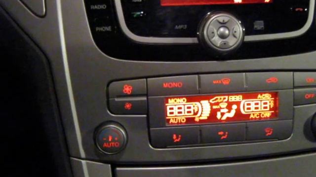 Ford Mondeo 4 Самодиагностика климата смотреть онлайн