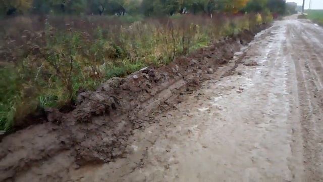 Жители по ул.Грандичской "тонут" в грязи из-за отсутствия асфальта смотреть онлайн