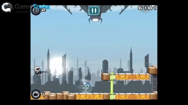 Gravity Guy Android & iOS GamePlay смотреть онлайн