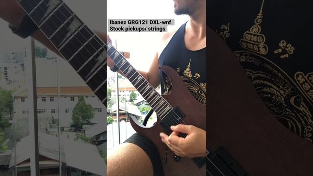 Ibanez GRG121 DXL-WNF stock pickups/ strings test. Self-Made Black Hole by LANDMVRKS смотреть онлайн