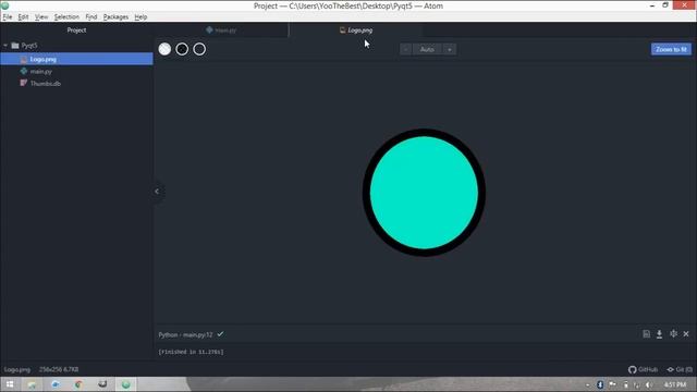 How To Change Default PyQt5 ICON | PyQt5 | Python | ATOM | Yoo The Best | смотреть онлайн