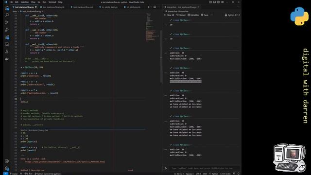 python coding - a class on classes смотреть онлайн