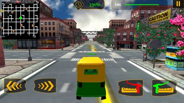 Rickshaw Driving Simulator 2019 - Tuk Tuk City Mountain Auto Driver - Android GamePlay смотреть онлайн