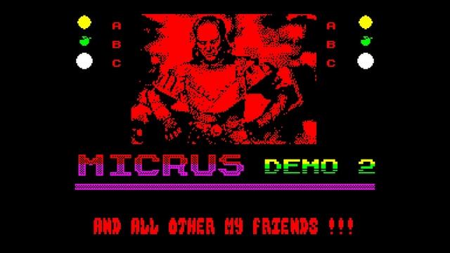 Micrus Demo Part 2 - Patlis Michael / Ivankiv Alexander [#zx spectrum] смотреть онлайн