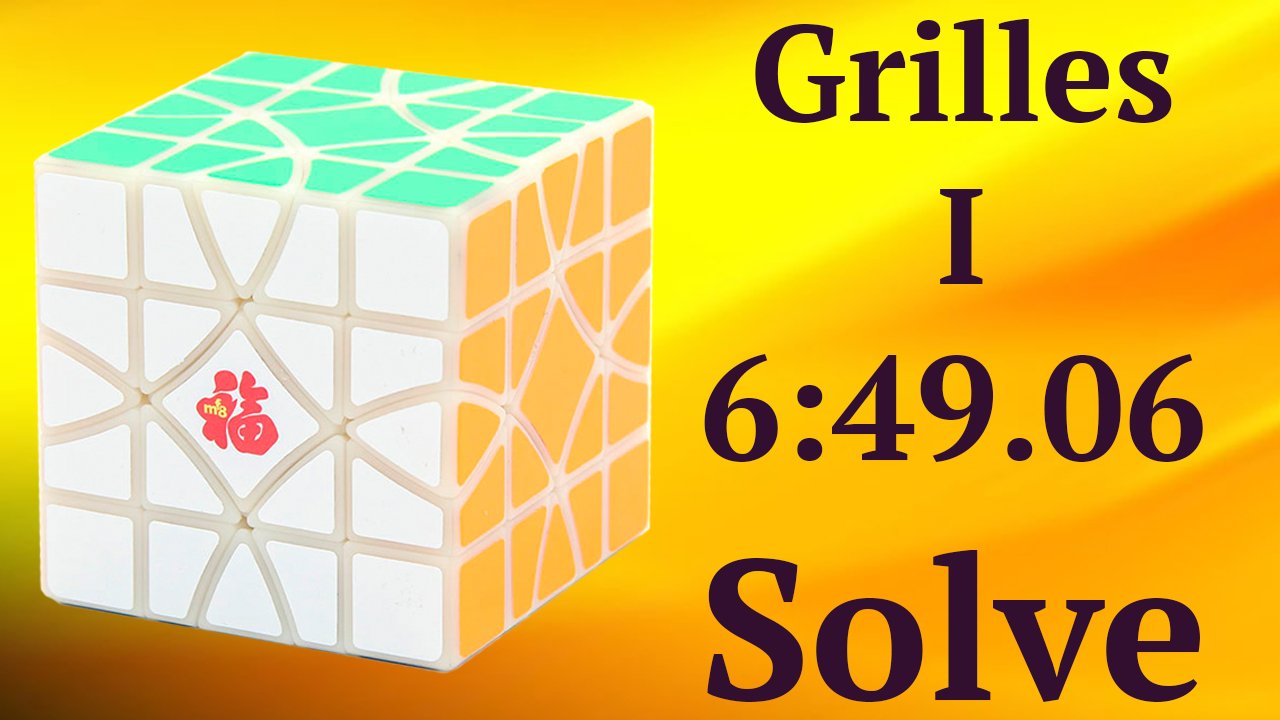 Гриль 1, сборка на скорость | Grilles I Solve 6:49.06 смотреть онлайн