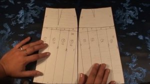 ?Юбка на кокетке со складками_Делаем выкройку_Часть 1