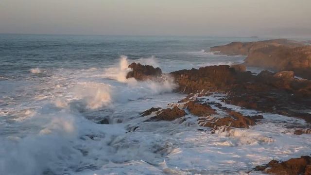 Morocco Прибой Шум волн Медитация смотреть онлайн