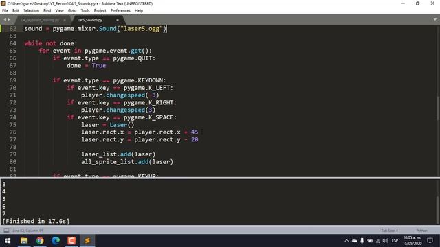 Curso de pygame 2020: Agregando sonido смотреть онлайн