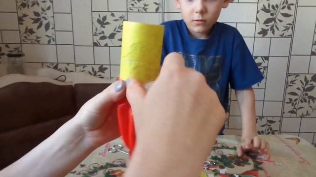 Хлопушка. Хлопушка из бумаги. смотреть онлайн