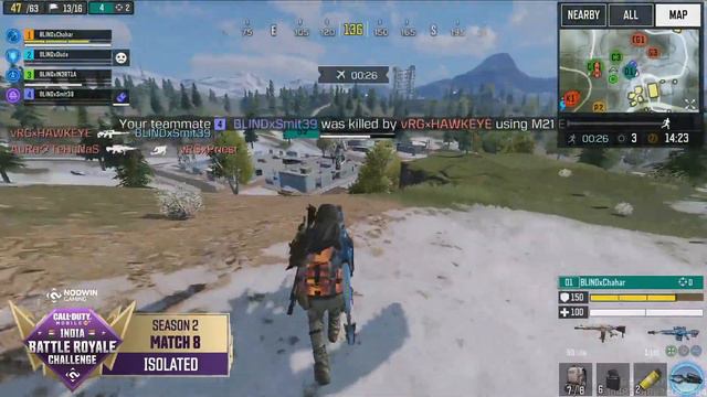 [HINDI] Call Of Duty Mobile India Challenge Season 2 | Battle Royale Grand Finals Day 2 смотреть онлайн