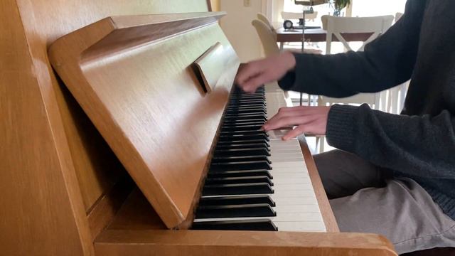 evening sky | piano cover смотреть онлайн