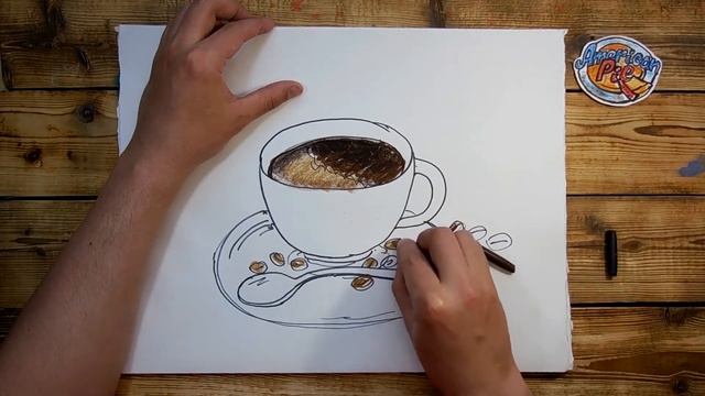 Белая чашка с Черным кофе - скетч смотреть онлайн