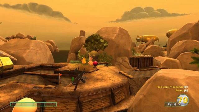 [Golf With Your Friends Jump Guide] Worms - ALL HOLE IN ONES!!! смотреть онлайн