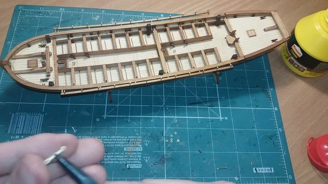 *Дюббель шлюпка* Master Korabel, 1/72, Часть 14 смотреть онлайн