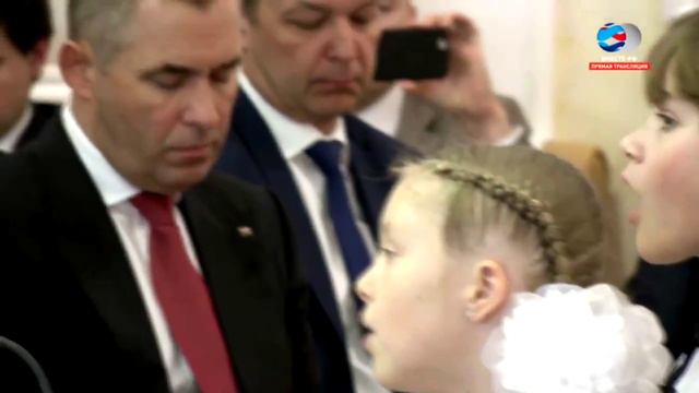Хор "Радуга" выступает в Совете Федерации смотреть онлайн