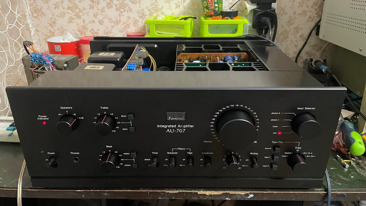 Sansui AU-707 Востановление. Часть 4. Финал! Грустный… смотреть онлайн