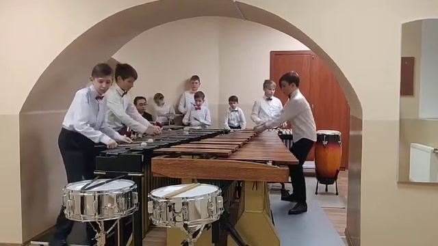 Ансамбль ударных инструментов смотреть онлайн