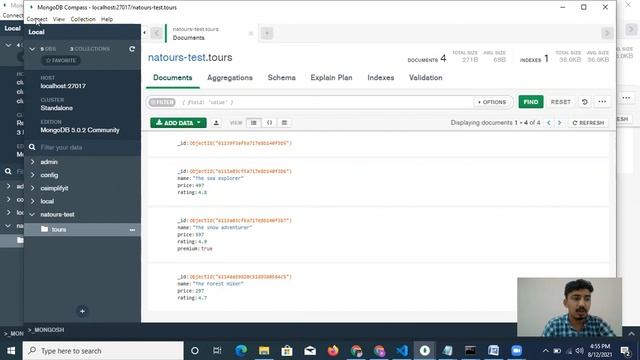 Creating a hosted database with Atlas,connecting our database with the express app,Testing the mode смотреть онлайн