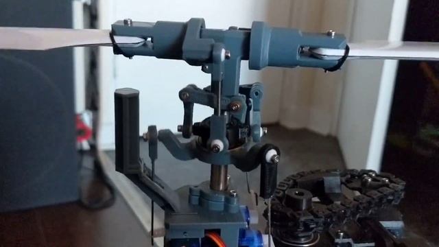 3D Printed Air powered helicopter swashplate смотреть онлайн
