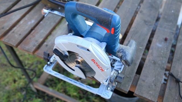 Циркулярная пила BOSCH GKS 55+ G - Обзор и Тест смотреть онлайн