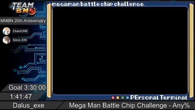 Mega Man Battle Chip Challenge - Speedrun For TeamBN's 600% Marathon!