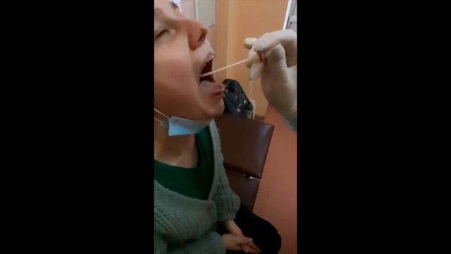 Техника забора мазка на Covid 19 смотреть онлайн