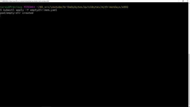 Kubernetes - Mount your RAM | emptyDir | Two Minutes Tuesdays смотреть онлайн