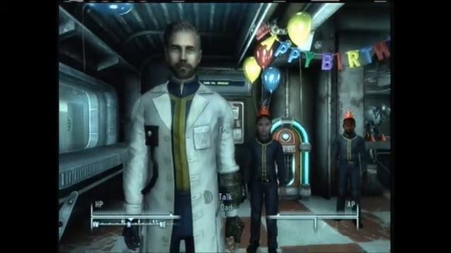 Fallout 3 Part 1 DANCE PARTY!!! смотреть онлайн