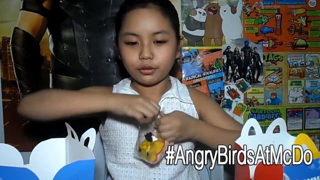 2016 The Angry Birds Movie McDonald's Philippines Happy Meal Toys Unboxing смотреть онлайн