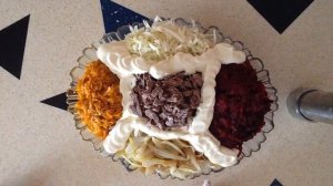 Салат " Козел в Огороде ". Гости в восторге!