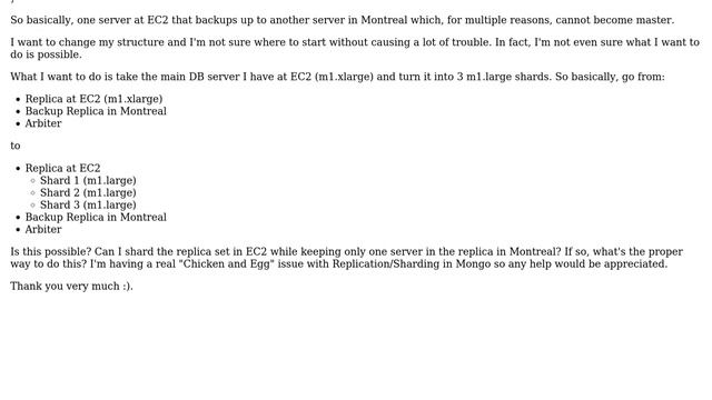 DevOps & SysAdmins: What is the safest way to change MongoDB server structure? смотреть онлайн