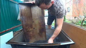 Как помыть большую коптильню