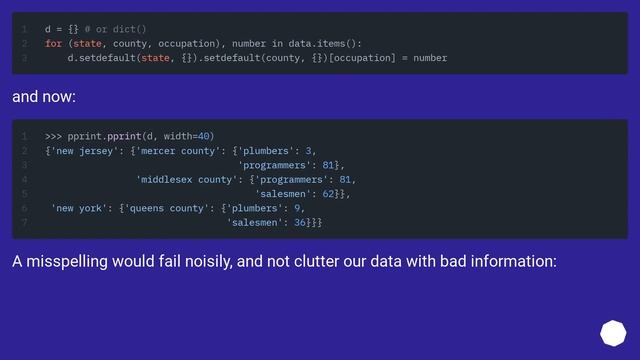 What is the best way to implement nested dictionaries? смотреть онлайн