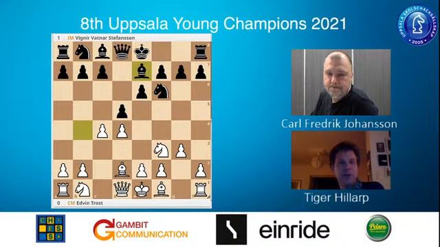 8th Uppsala Young Champions 2021 Round 7 смотреть онлайн