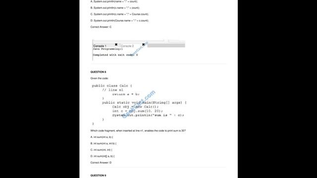 [July-2021] Latest Updated Oracle 1z0-811 exam questions and answers смотреть онлайн