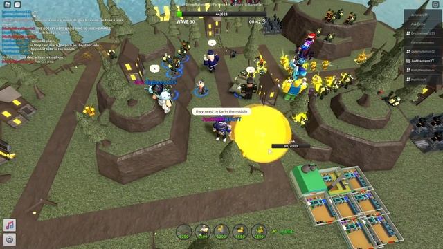 40 MORTARS AND 64 ROCKETEERS VS THE FALLEN KING!!! Tower Defense Simulator - ROBLOX смотреть онлайн