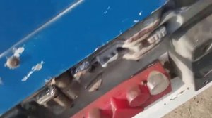 Установка новых петель на ворота полуприцепа шмитс.