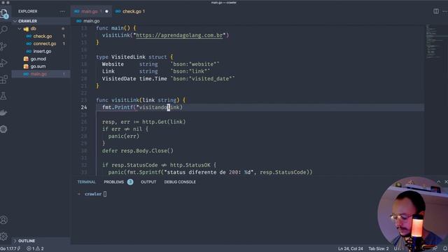 Implementando um web crawler em Golang - parte 03 смотреть онлайн