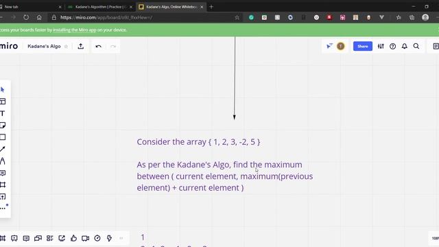Kadane's Algorithm смотреть онлайн