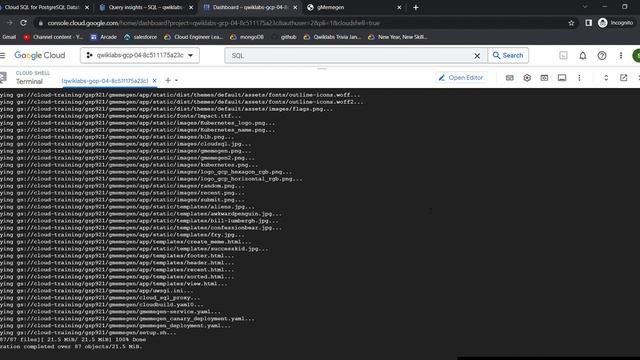 Cloud SQL for PostgreSQL Database Observability and Tuning | Blue Challenge A | Qwiklabs Arcade 2k2 смотреть онлайн