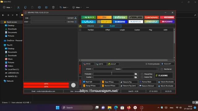GENPRO Tool 2023 V2.02.23 2.8 Free Limited IMEI Repair, FRP, Mi Account, Unlock/Relock Bootloader смотреть онлайн