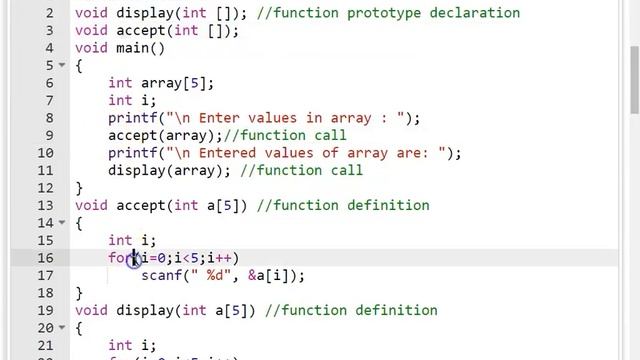 Passing Array to Function (1D & 2D) | C Programming | Data Structures смотреть онлайн