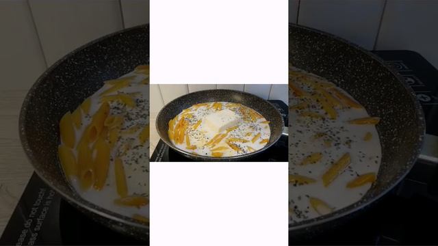 макароны на молоке с кусочком плавленнного сыра #макароны #макароныссыром #быстрыйобед смотреть онлайн