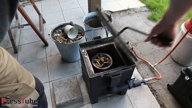 Casting Brass Diamond Playbutton YouTube Award From Bullet Shells смотреть онлайн