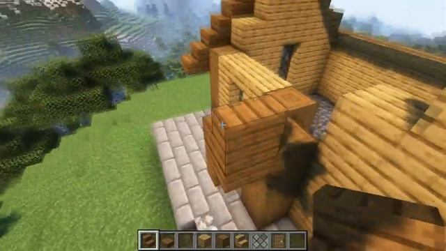 Стартовый дом в майнкрафте. смотреть онлайн