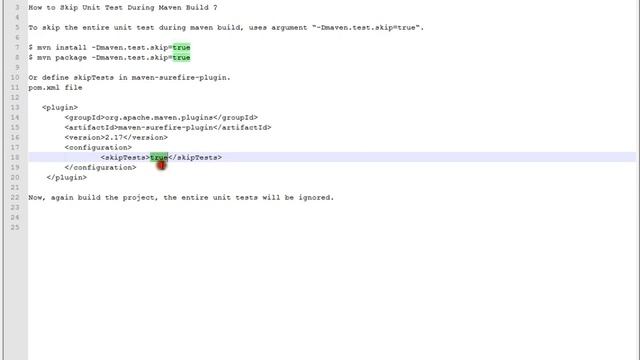 MAVEN JUNIT TEST CASES HOW TO SKIP DEMO смотреть онлайн