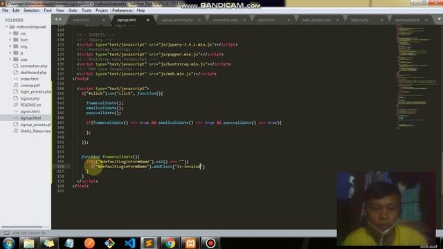 Mdbootstrap tagalog tutorial for form validation part 12 by juniltoledo смотреть онлайн