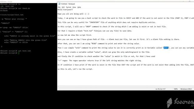 How To Check If Word Exist In File Using Bash Script - PART 1 смотреть онлайн