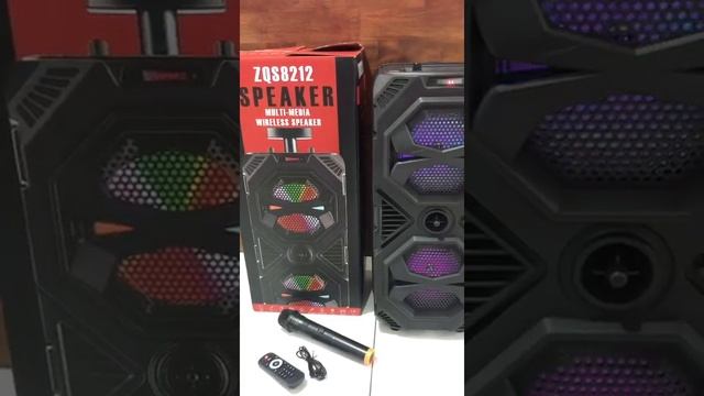 Reproductor ZQS8212•Recargable •Bluetooth •Radio FM •Ranura MicroSD y USB смотреть онлайн